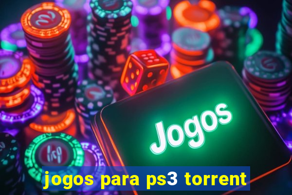 jogos para ps3 torrent