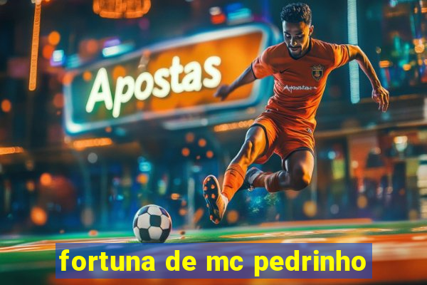 fortuna de mc pedrinho