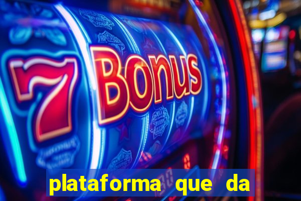 plataforma que da 30 reais para jogar