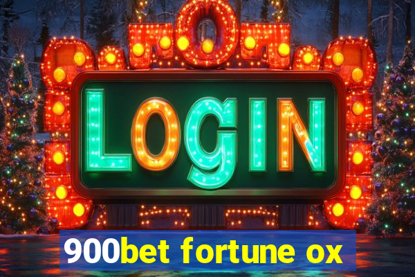 900bet fortune ox