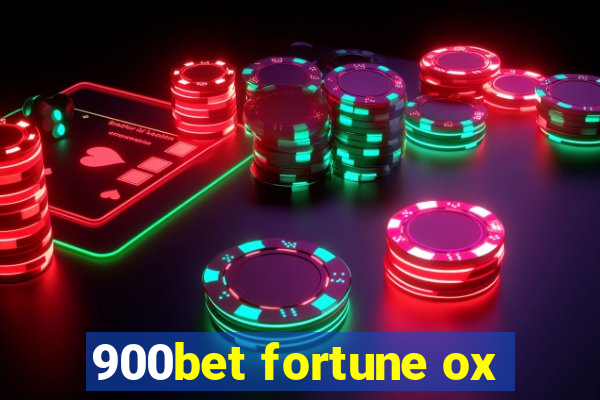 900bet fortune ox