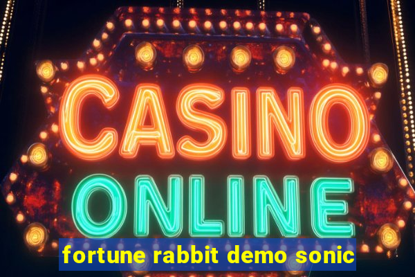 fortune rabbit demo sonic