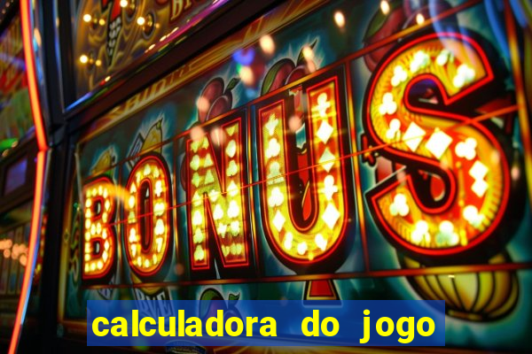 calculadora do jogo do bicho