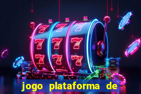 jogo plataforma de 3 reais