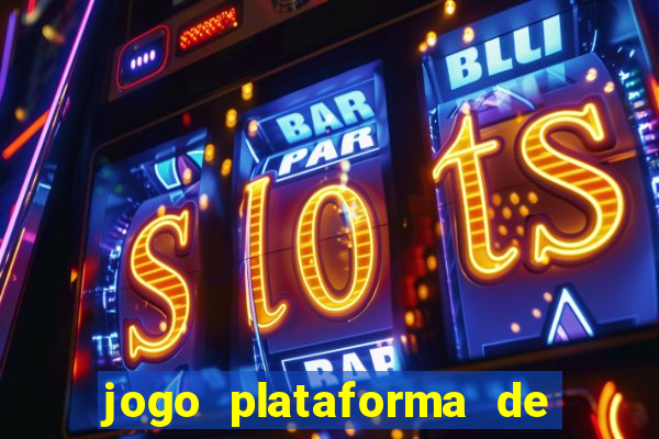 jogo plataforma de 3 reais