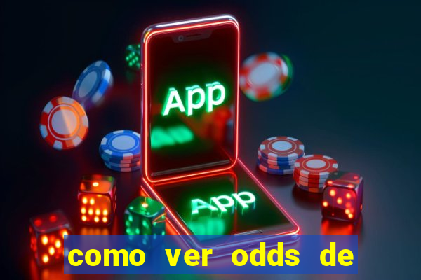 como ver odds de jogos passados