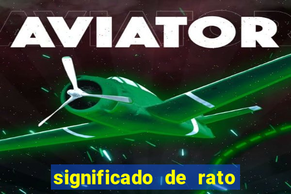 significado de rato na umbanda