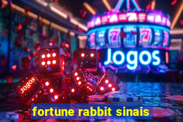 fortune rabbit sinais