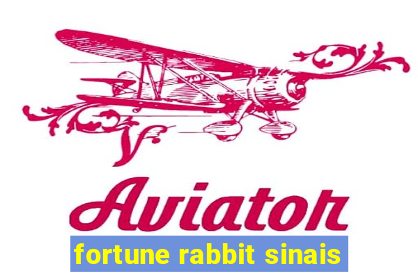 fortune rabbit sinais