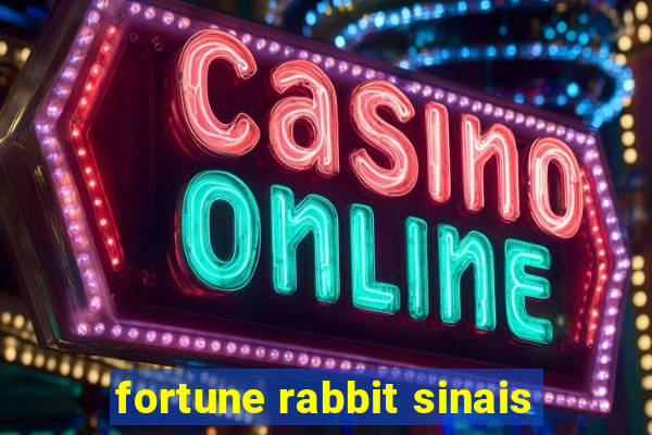 fortune rabbit sinais