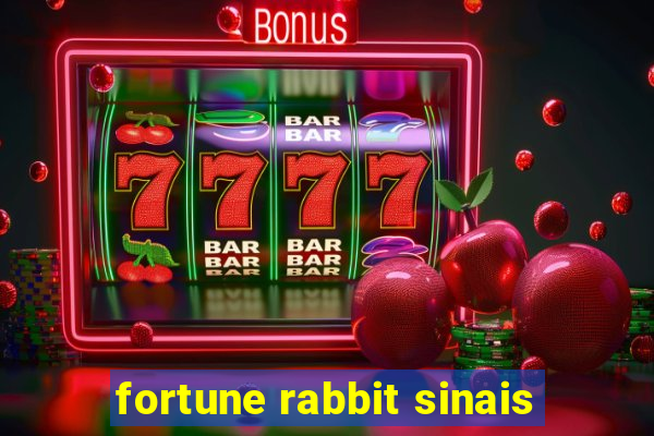 fortune rabbit sinais