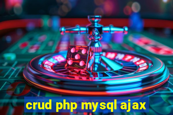 crud php mysql ajax