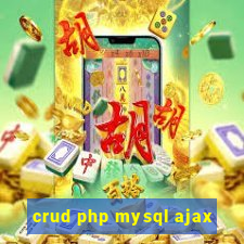 crud php mysql ajax