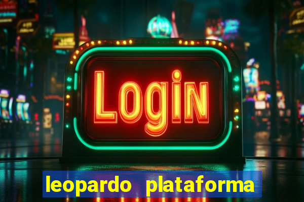 leopardo plataforma de jogos