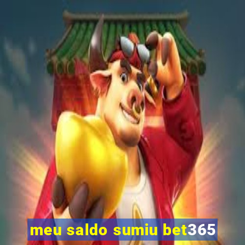 meu saldo sumiu bet365