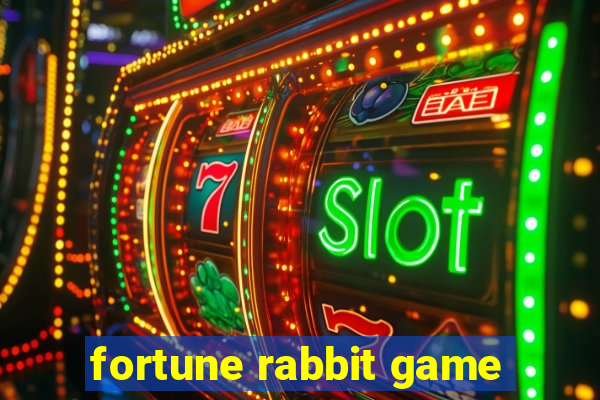 fortune rabbit game