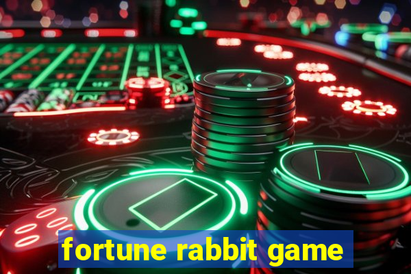 fortune rabbit game