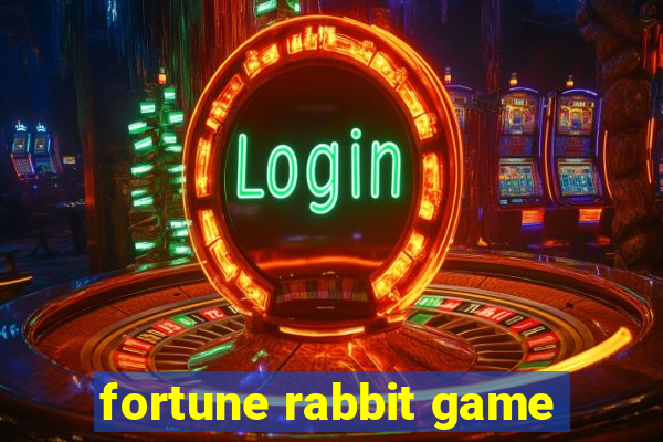 fortune rabbit game