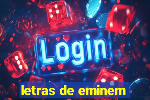 letras de eminem