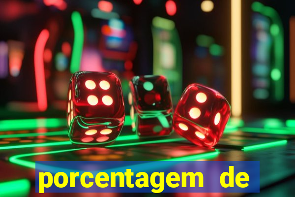 porcentagem de jogos pagantes slots