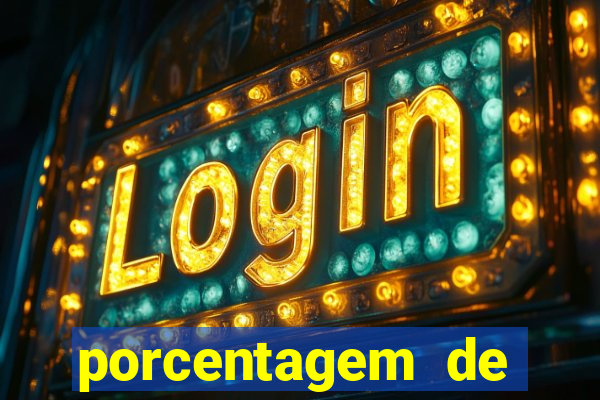 porcentagem de jogos pagantes slots