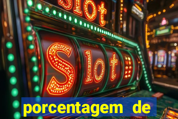 porcentagem de jogos pagantes slots