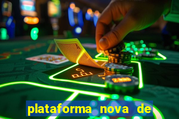 plataforma nova de 3 reais