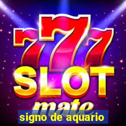 signo de aquario