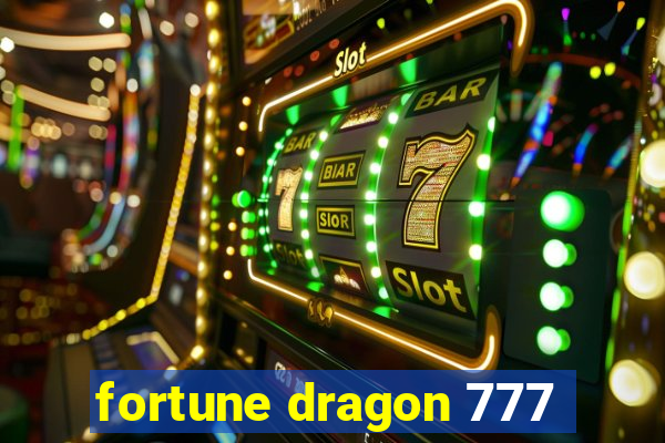 fortune dragon 777