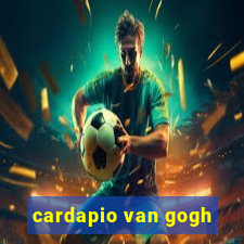 cardapio van gogh