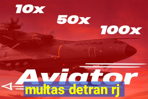 multas detran rj