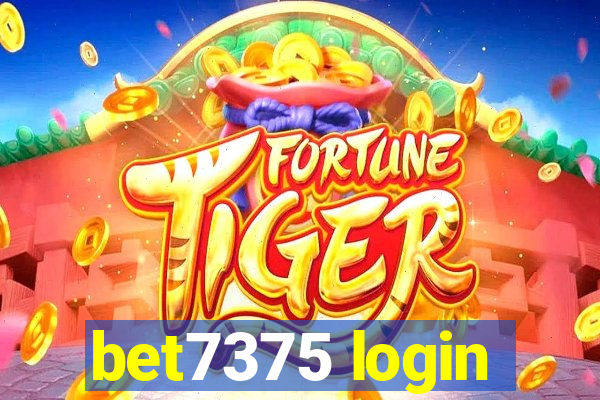 bet7375 login