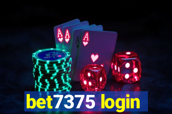 bet7375 login