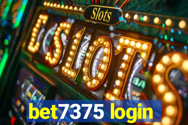 bet7375 login