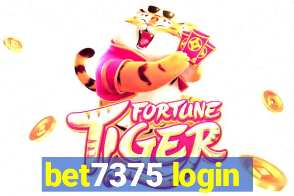 bet7375 login