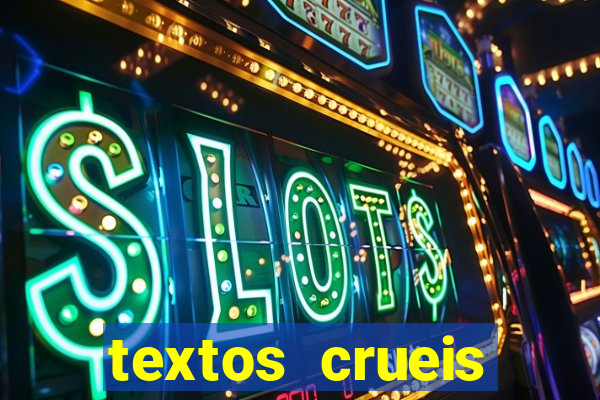 textos crueis demais pdf