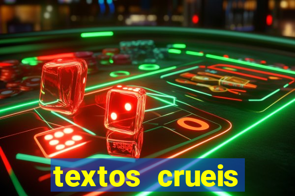 textos crueis demais pdf