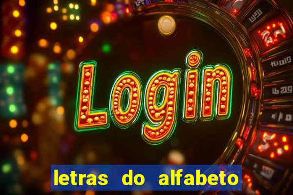 letras do alfabeto personalizadas para imprimir