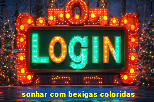 sonhar com bexigas coloridas