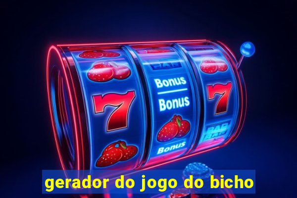 gerador do jogo do bicho