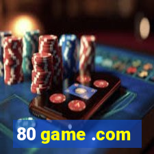 80 game .com