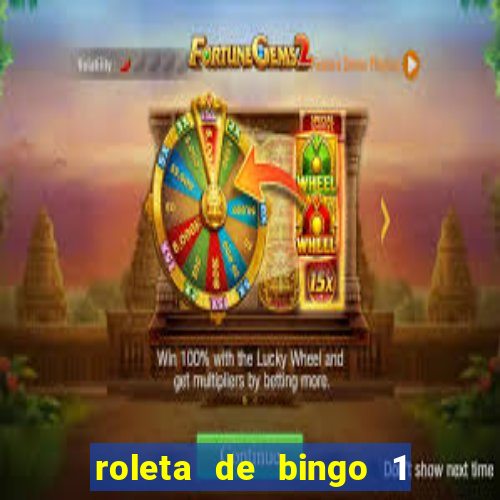 roleta de bingo 1 a 100