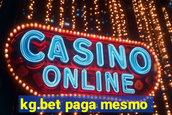 kg.bet paga mesmo