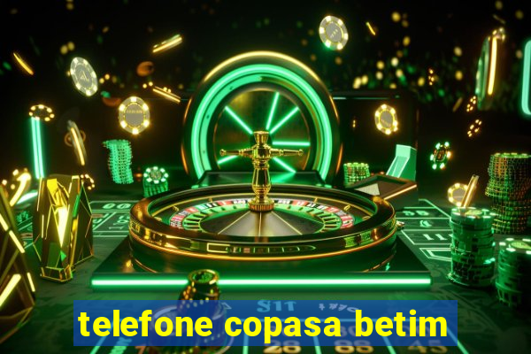 telefone copasa betim