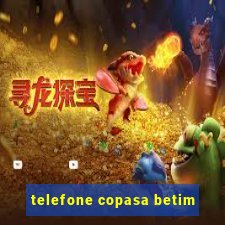 telefone copasa betim