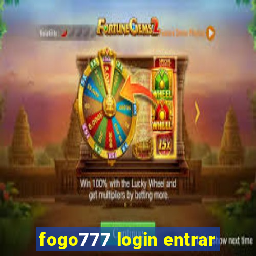 fogo777 login entrar