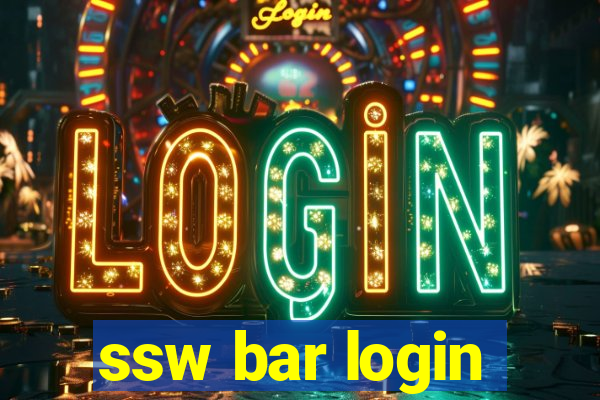 ssw bar login