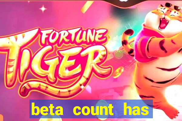 beta count has changed pt br