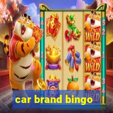 car brand bingo