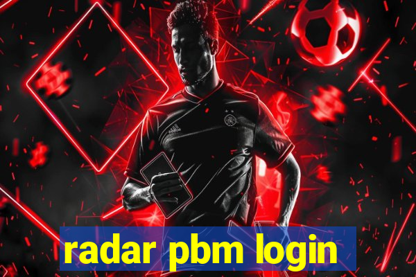 radar pbm login